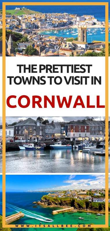 Tips on the best towns in Cornwall worth visiting - plus 10 best things to do in Cornwall, pretty places in cornwall and cute seaside towns in Cornwall perfect for holidays and weekend getaways in England. #uk #britain #seaside #holidays #vacation #beaches #seaviews #prettytowns #thingstodo #edenproject #newquay #tintagel #stmichaelsmount #stives #minacktheatre