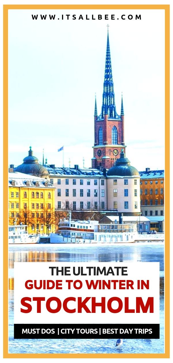  Guide To Stockholm in winter - best places to visit in stockholm in winter, best day trips, markets, museums and palaces. Tops things to do in Stockholm in December, January and February. Whether you want to do Stockholm in a day, 2 day, 3 days of more. #winter #europe #skiing #citybreak #sweden. stockholm travel tips - stockholm travel guide - stockholm travel winter