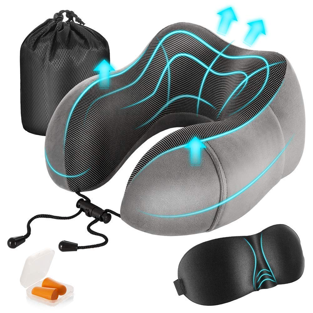 best travel pillow for long haul flights |down travel pillow