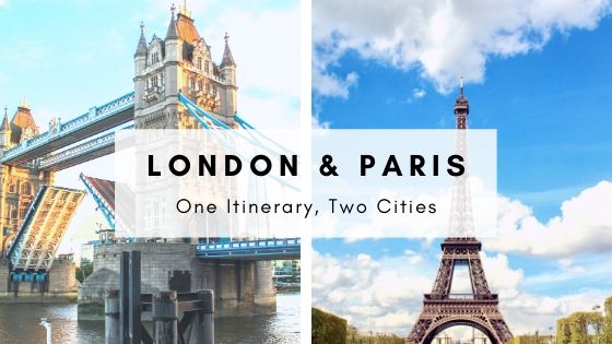 london and paris in a week itinerary | trip to london and paris