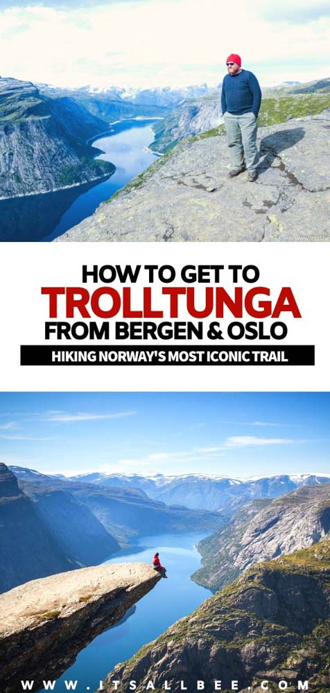 How to get to Trolltunga from Bergen | How to get to Trolltunga from Odda