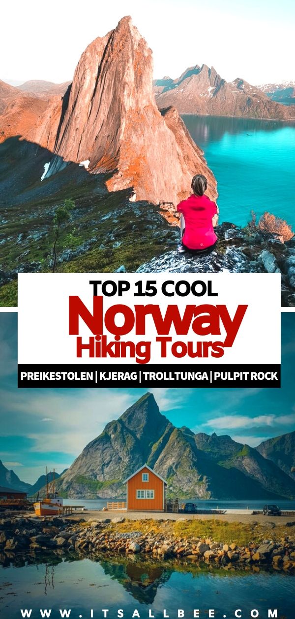 Hiking in Norway fjords | norway fjord hiking tours | Preikestolen | Kjerag | Trolltunga | Pulpit Rock