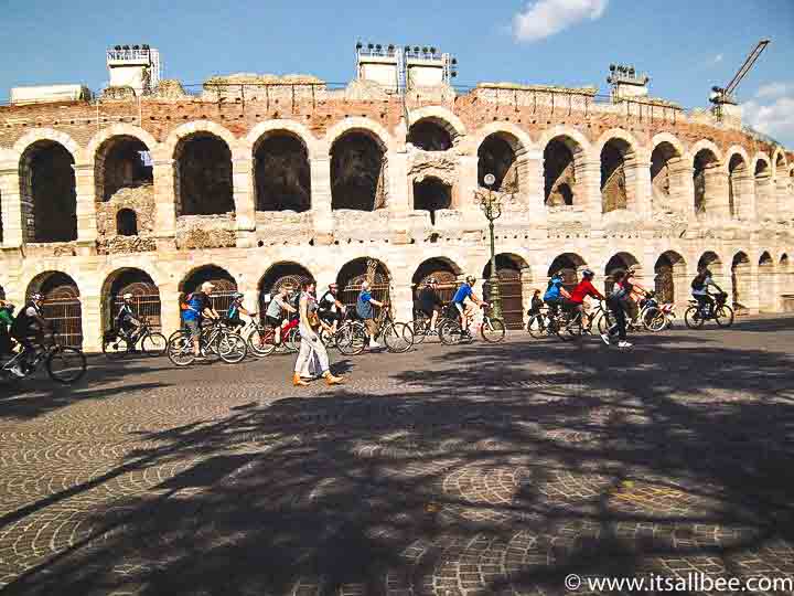 Verona amphitheatre arena
