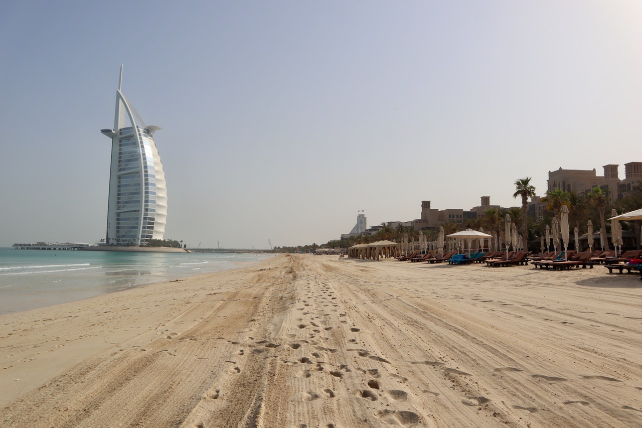Burj Al Arab Beach Romantic ideas for Dubai