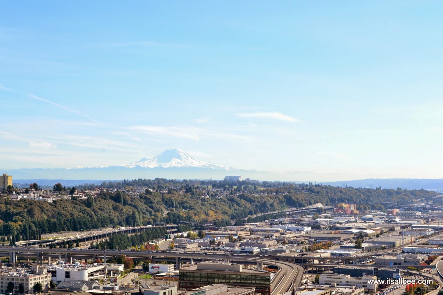 Mount Rainier Views From Seattle