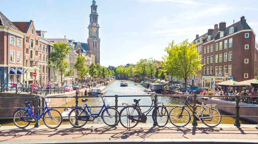 Hot summer in Amsterdam