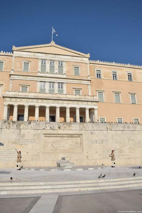 Syntagma Square Change of guards