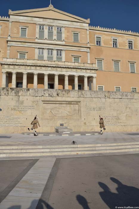 Syntagma Square Change of guards