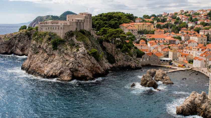 Dubrovnik Croatia city scape