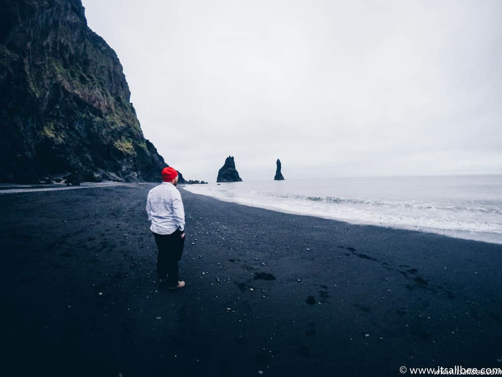 Reynisfjara Beach (Black Sand Beach in Iceland) & Vik Iceland