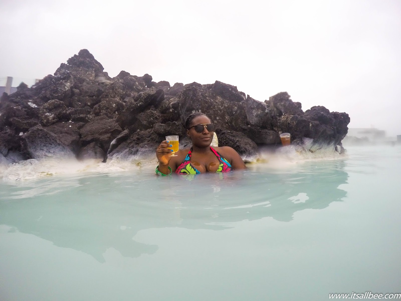 Visiting The Blue Lagoon In Iceland + Tips - Blue Lagoon Location, Admission fee and how to get there! #itsallbee #traveltips #adventure #spas #hotspring