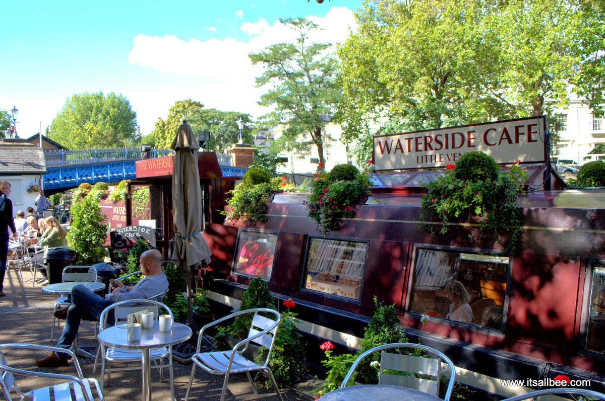 Waterside Cafe Little Venice London Warrick Avenue Paddington