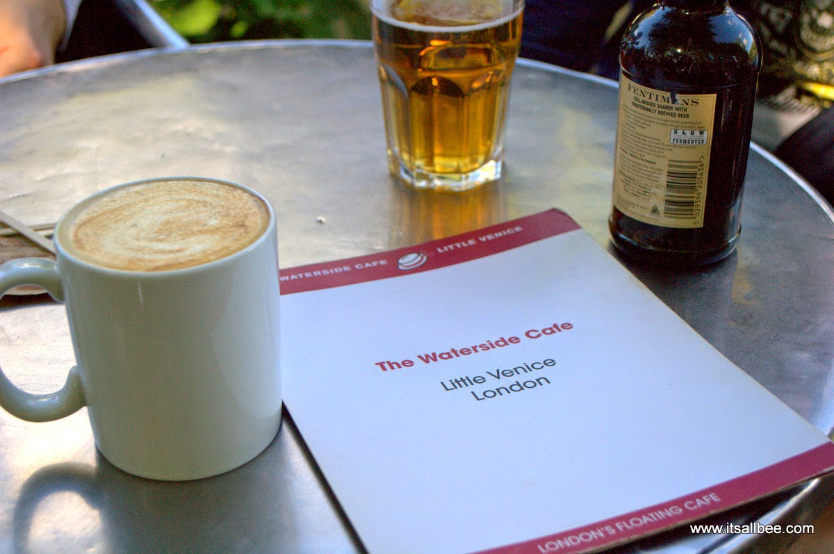 Waterside Cafe Little Venice London Warrick Avenue Paddington |Quick Guide To Little Venice In London