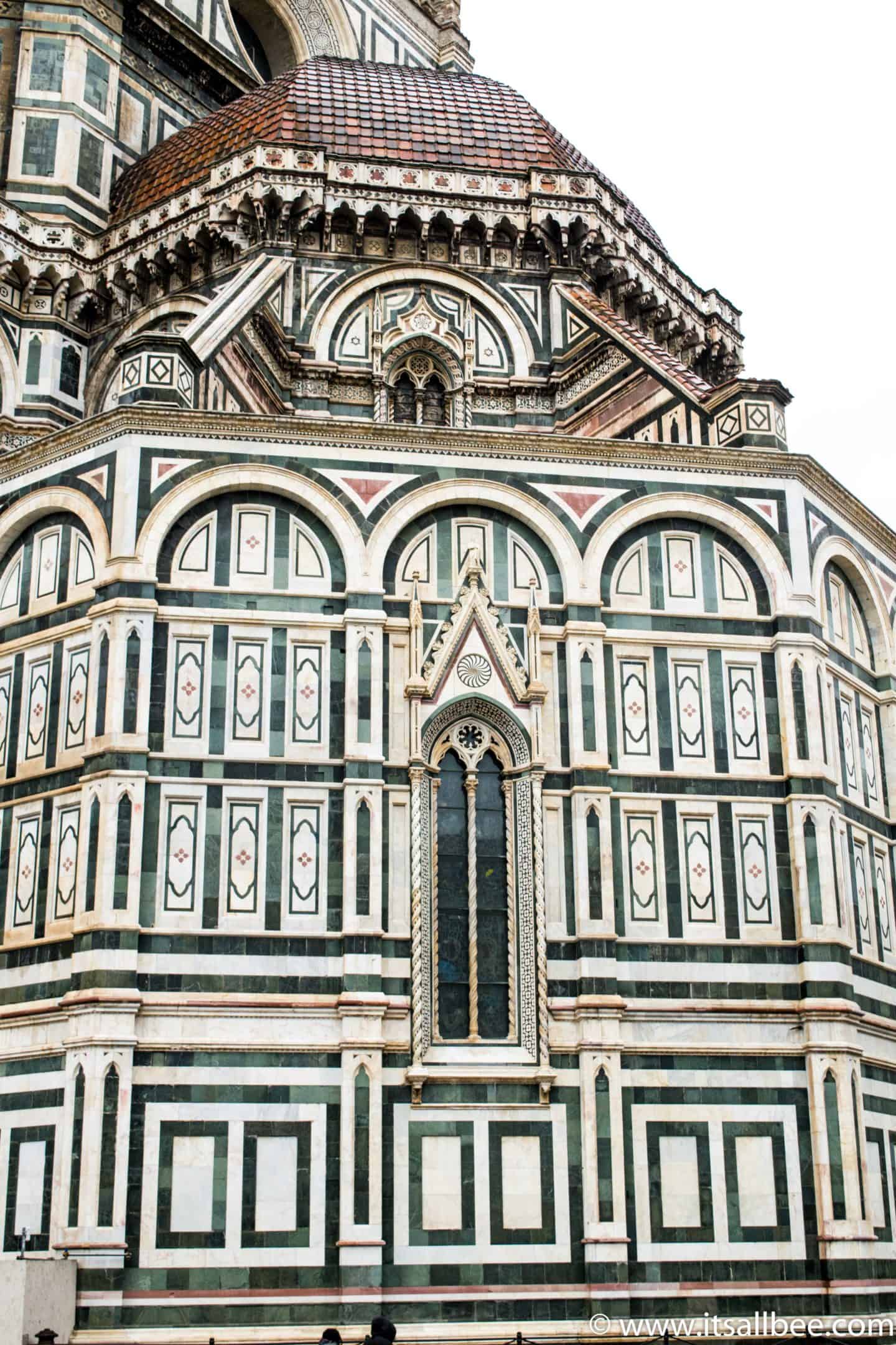 Florence Duome details architecture | 10 day itinerary Rome florence venice