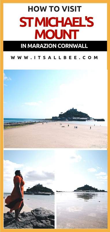 St Michaels Mount Cornwall - How To & Why You Need To Visit - st michaels mount cornwall gardens, ferries, best times to visit, how to get to St Michael's Mount and more. #uk #traveltips #itsallbee #cornwall #devon #penzanance #castles #marazion www.itsallbee.com 