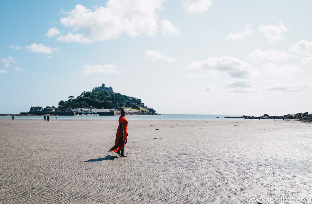 St Michaels Mount Cornwall - How To & Why You Need To Visit - st michaels mount cornwall gardens, ferries, best times to visit, how to get to St Michael's Mount and more. #uk #traveltips #itsallbee #cornwall #devon #penzanance #castles #marazion www.itsallbee.com 