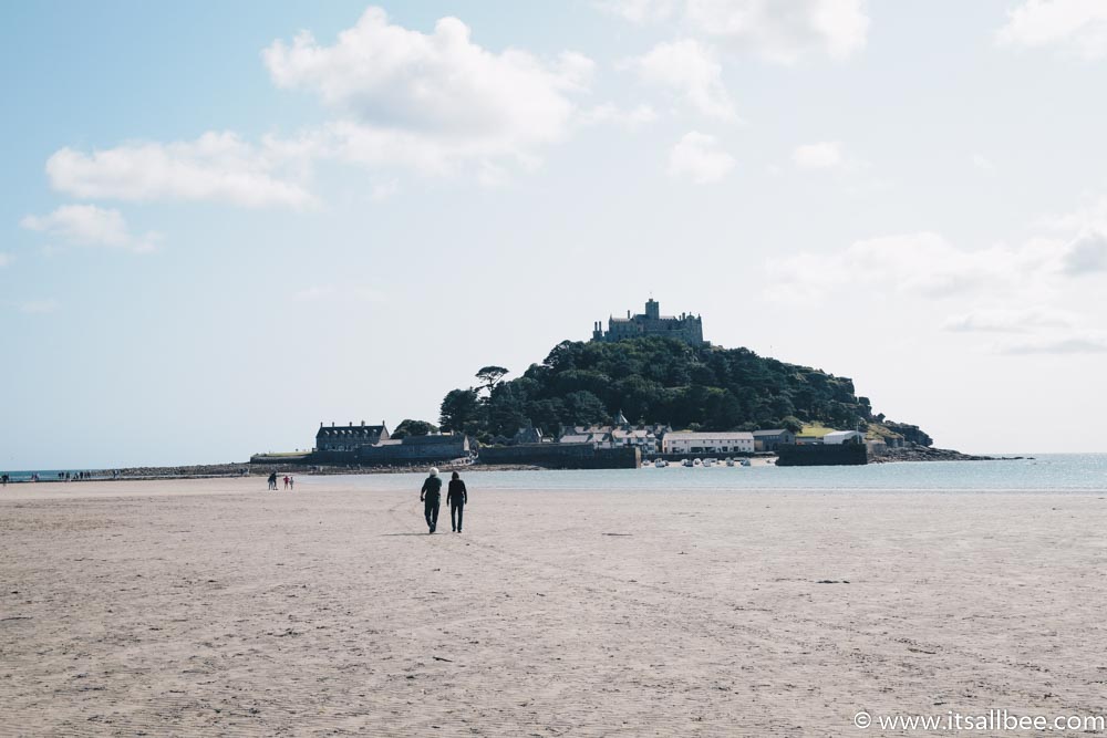 St Michaels Mount Cornwall - How To & Why You Need To Visit - st michaels mount cornwall gardens, ferries, best times to visit, how to get to St Michael's Mount and more. #uk #traveltips #itsallbee #cornwall #devon #penzanance #castles #marazion www.itsallbee.com 