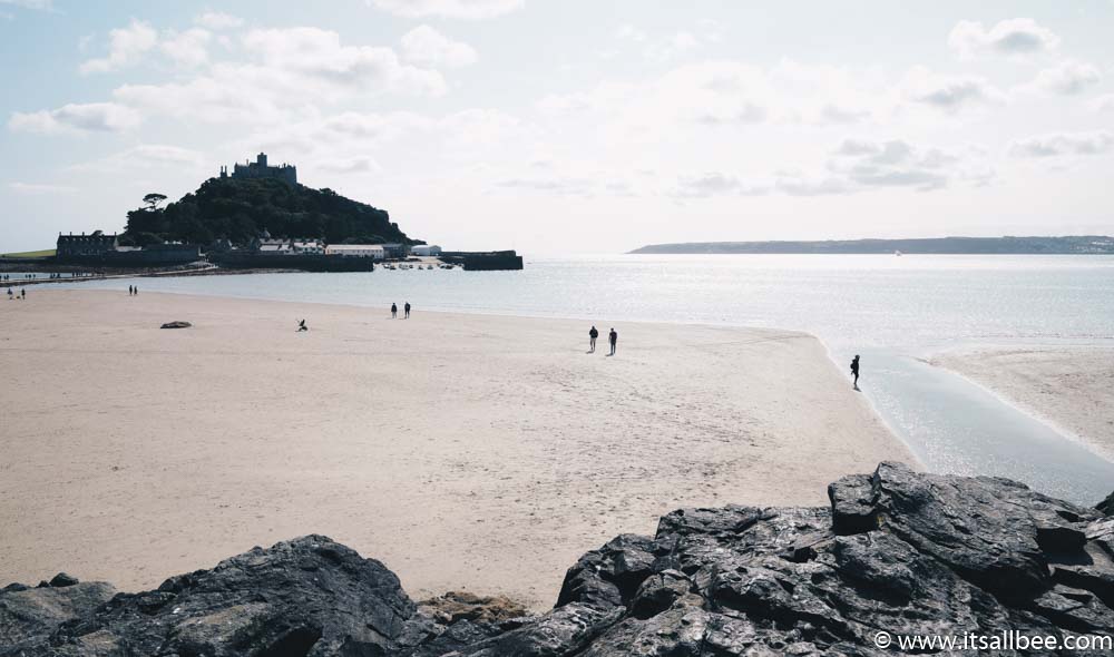 St Michaels Mount Cornwall - How To & Why You Need To Visit - st michaels mount cornwall gardens, ferries, best times to visit, how to get to St Michael's Mount and more. #uk #traveltips #itsallbee #cornwall #devon #penzanance #castles #marazion www.itsallbee.com 