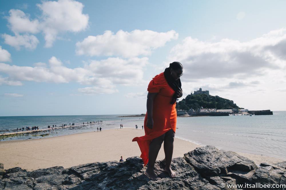 St Michaels Mount Cornwall - How To & Why You Need To Visit - st michaels mount cornwall gardens, ferries, best times to visit, how to get to St Michael's Mount and more. #uk #traveltips #itsallbee #cornwall #devon #penzanance #castles #marazion www.itsallbee.com 