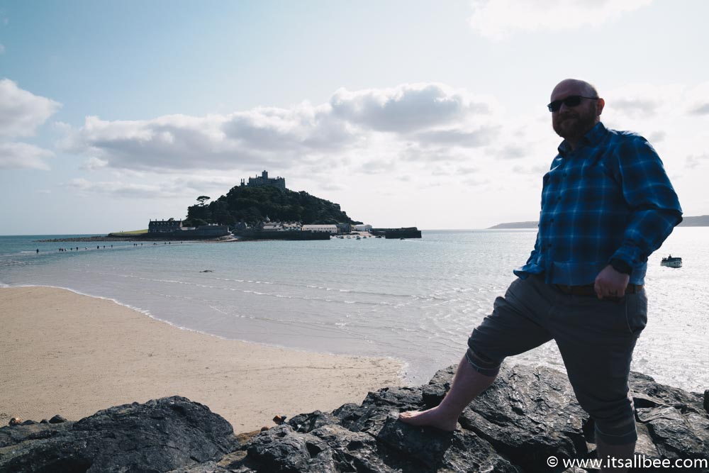 St Michaels Mount Cornwall - How To & Why You Need To Visit - st michaels mount cornwall gardens, ferries, best times to visit, how to get to St Michael's Mount and more. #uk #traveltips #itsallbee #cornwall #devon #penzanance #castles #marazion www.itsallbee.com 