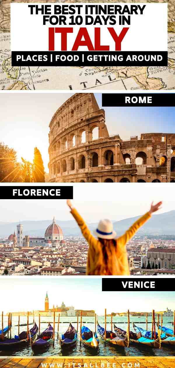 10 day itinerary Rome florence venice | rome venice florence trip