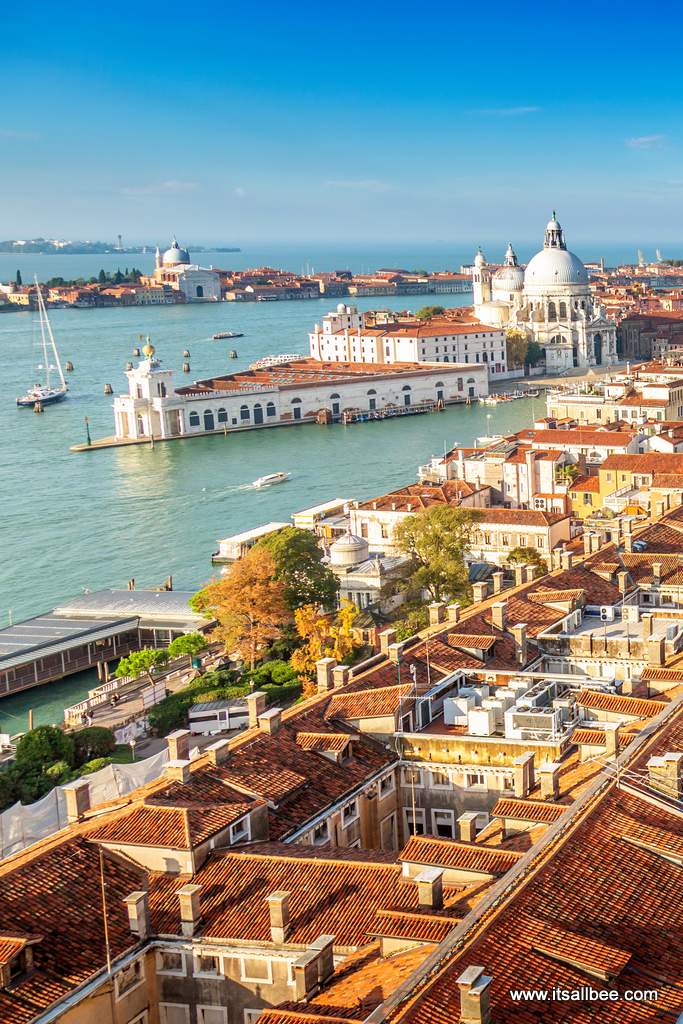 Aerial view of Venice