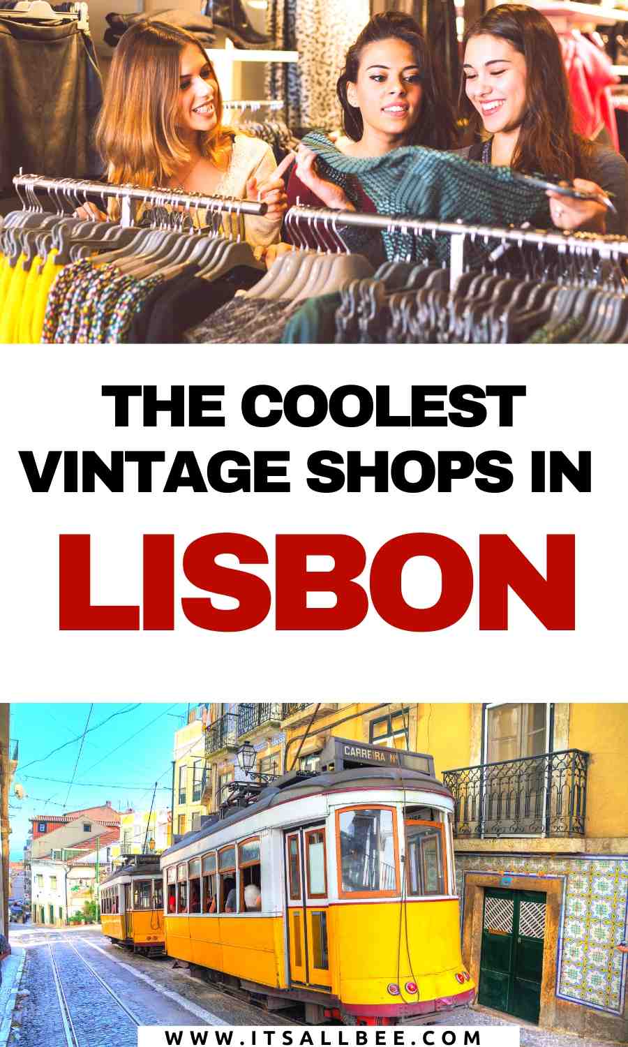 hrift stores lisbon Portugal | second hand clothes lisbon | coolest shops in lisbon