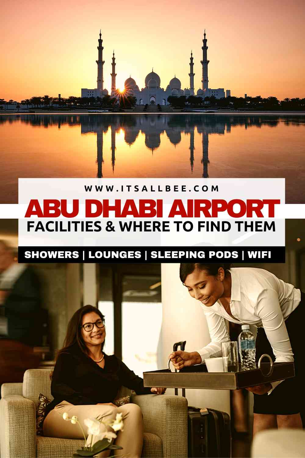 Abu Dhabi Airport Guide - Showers Spas & Useful Passenger Facilities
