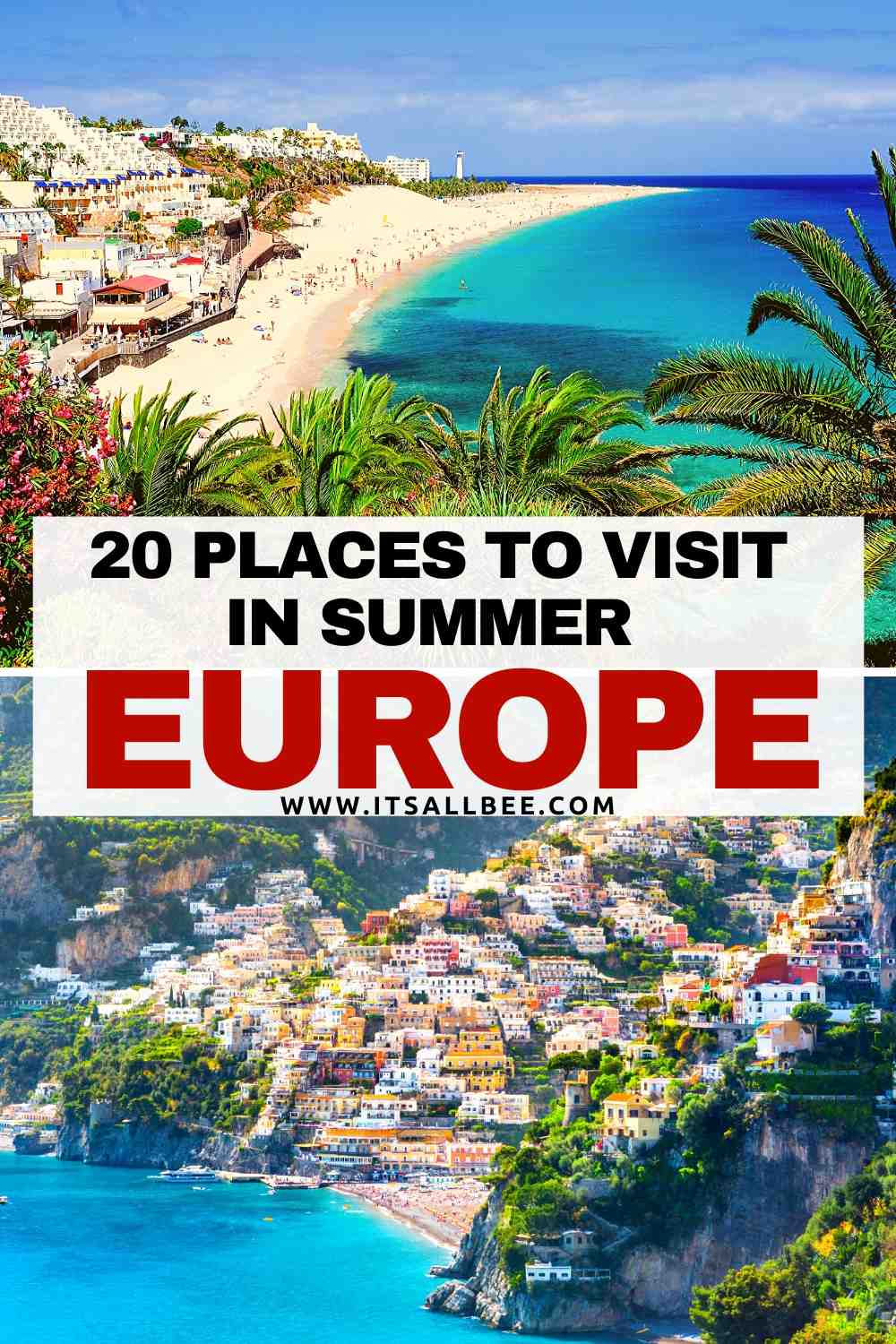 Europe summer places to visit