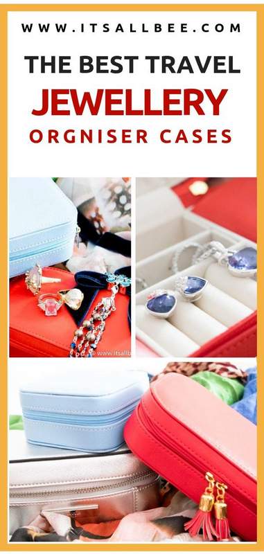 The Best Travel Jewelry Cases - These Personalized Jewelry Cases are Travel-Approved - Travel jewelry organizer cases storage #jewellerycase #jewellerybox #travel #organiser #trips #expensive jewellery - Travel Jewelry Box - www.itsallbee.com