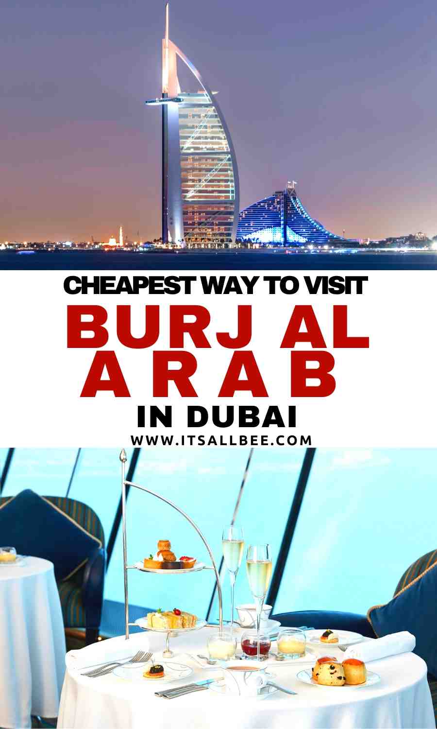 cheapest way to visit burj al arab