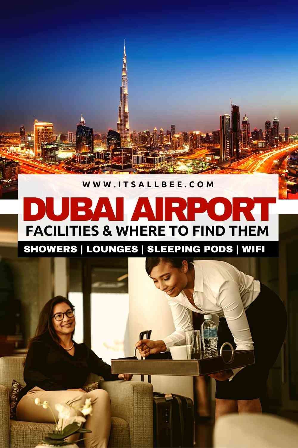 Dubai airport showers and facilities