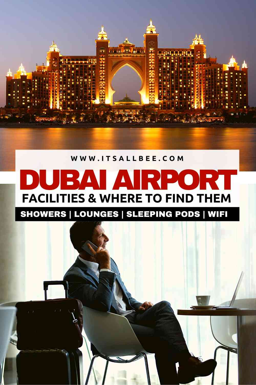 Dubai airport showers and facilities