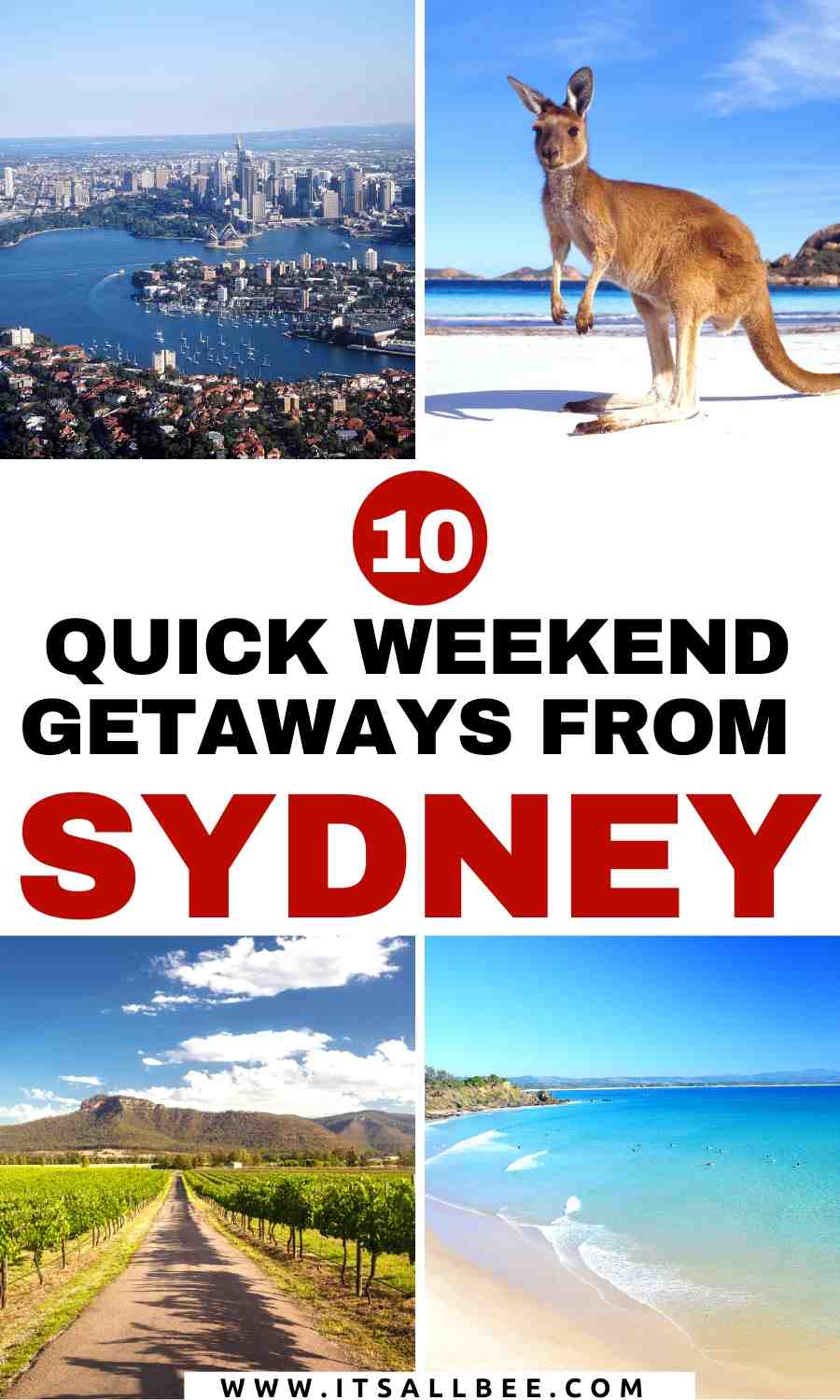weekend getaways sydney