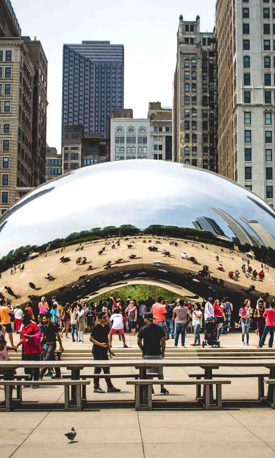 Chicago Cloud Gate Millennium Park