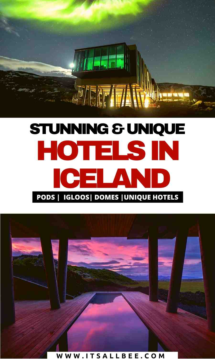 coolest places to stay in iceland