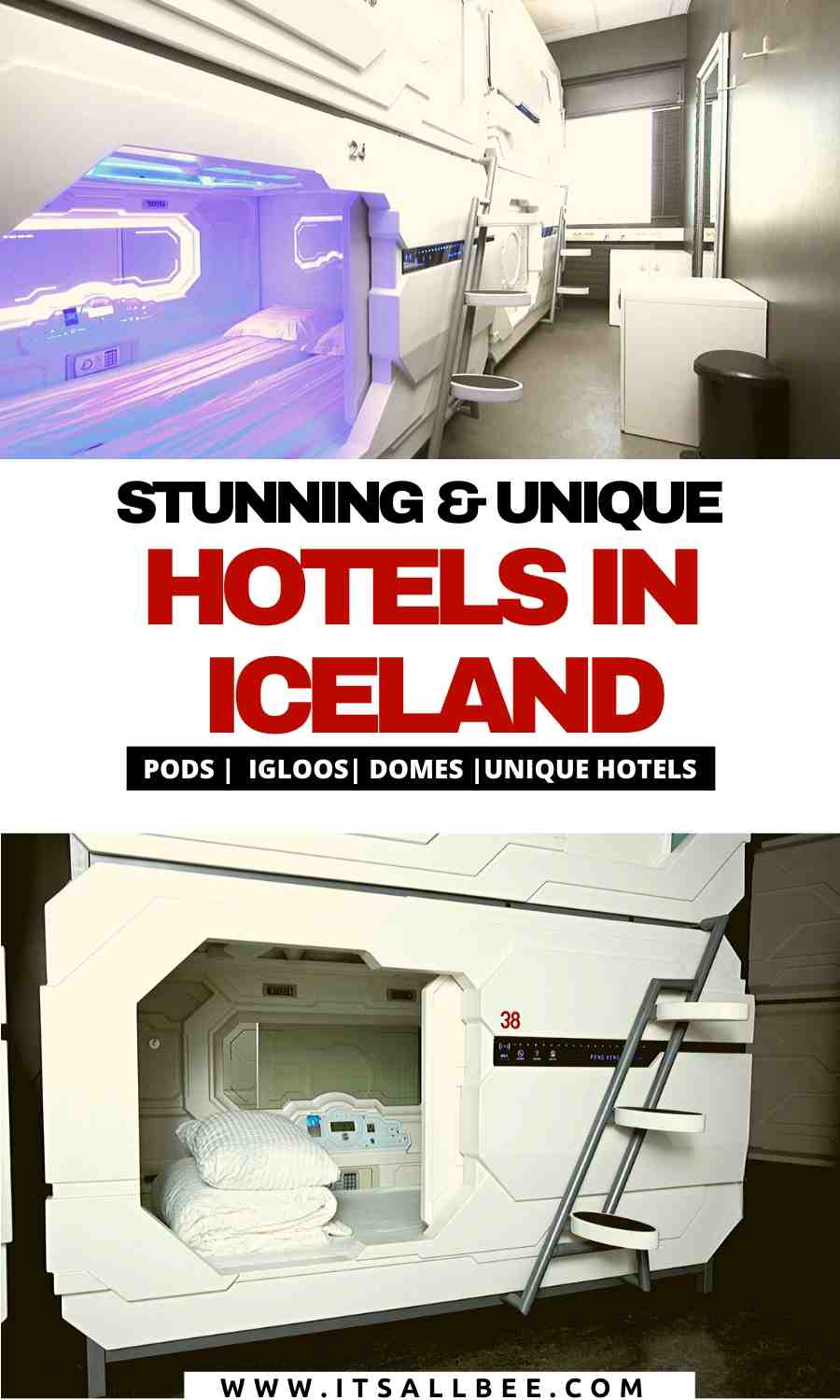 unusual places to stay in iceland - cool places to stay in iceland - coolest places to stay in iceland