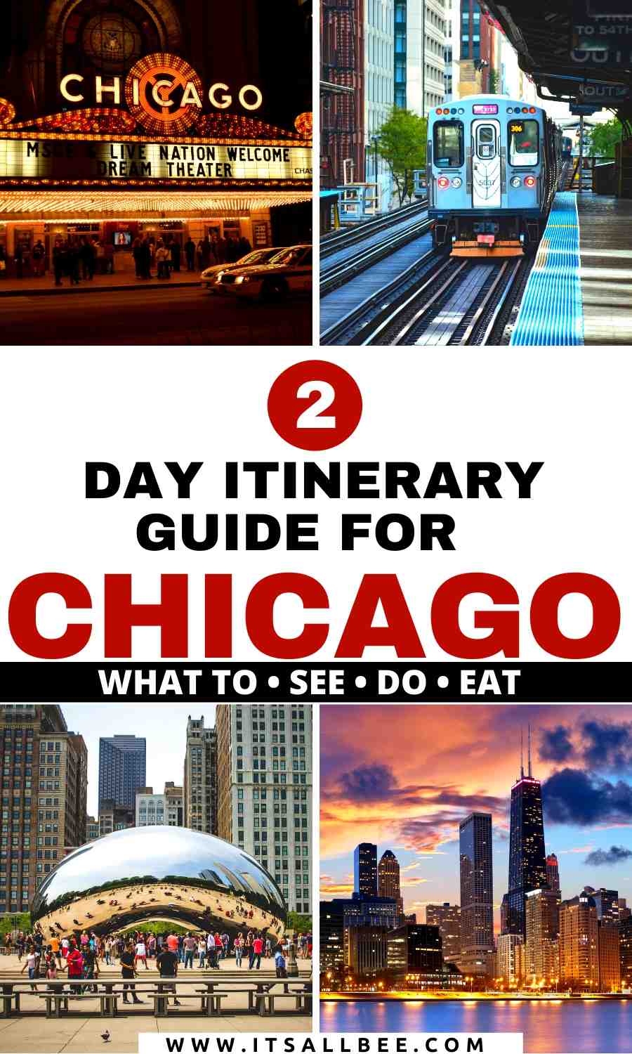 The Perfect 2 Day Chicago Itinerary - Things To See Do & Eat