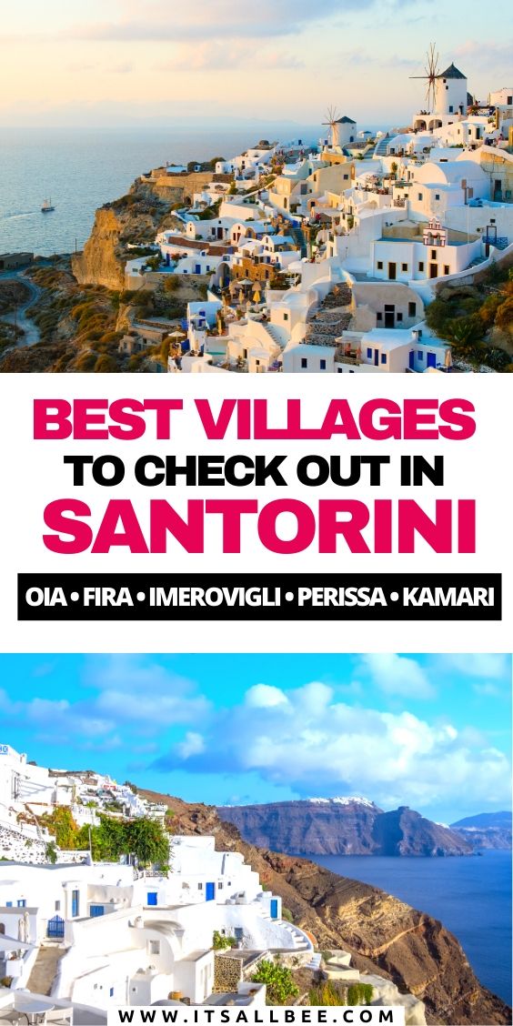 Best Towns And Villages In Santorini