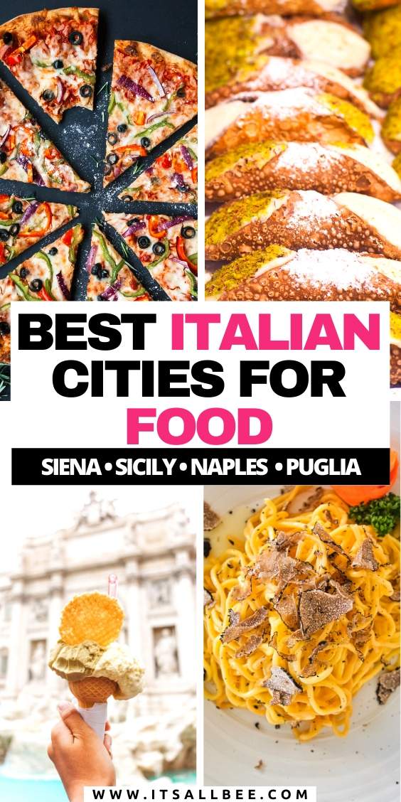 best cities in italy for food