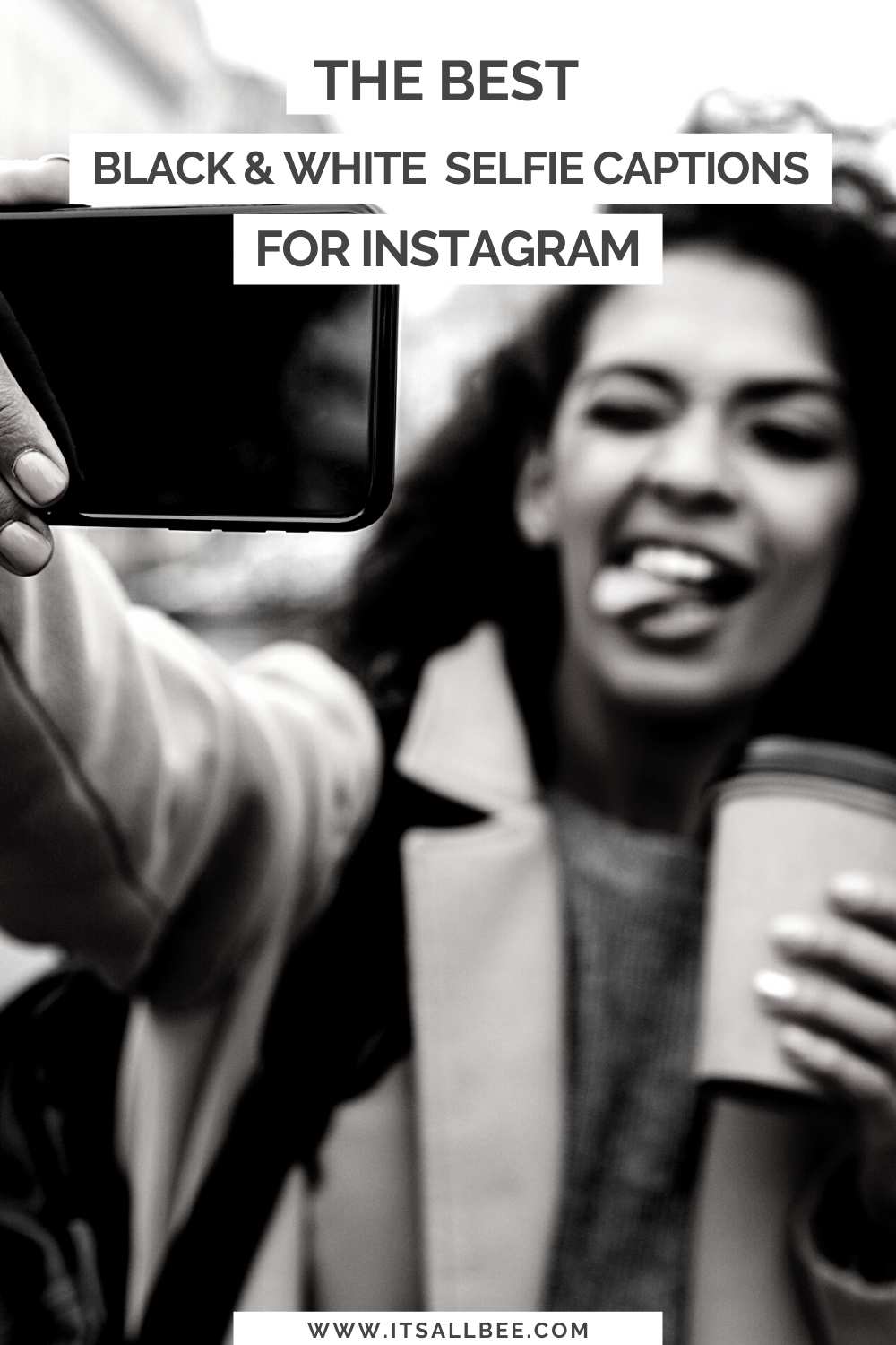 Best Black And White Selfie Captions For Instagram