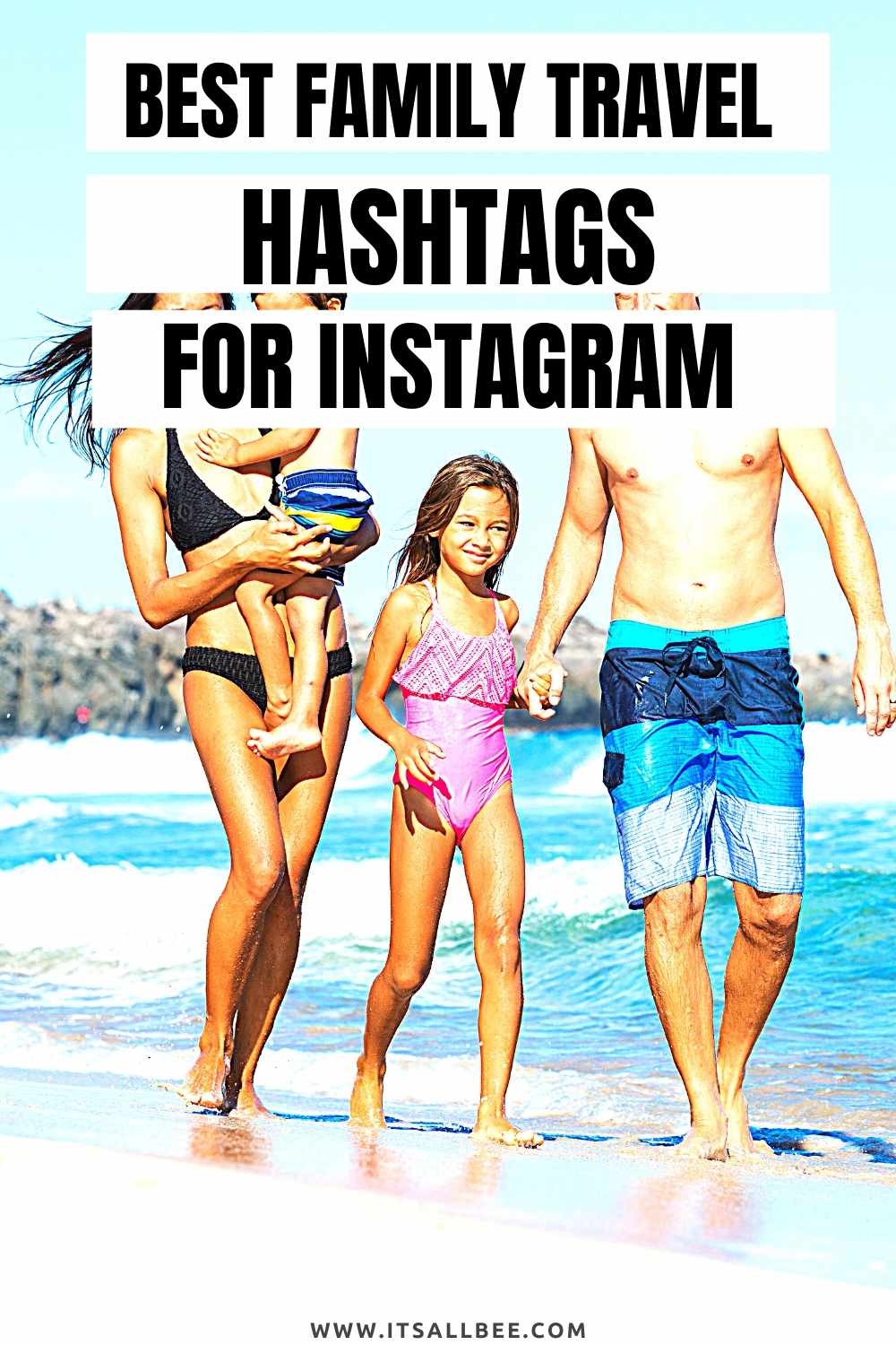 Best Vacation Hashtags For Instagram - skiing - beach - winter - family