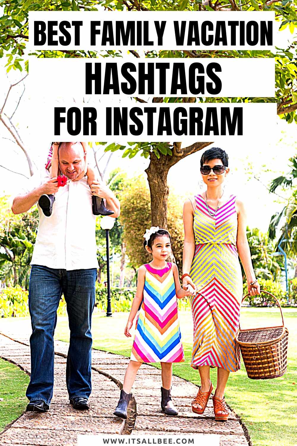 Best Vacation Hashtags For Instagram - skiing - beach - winter - family