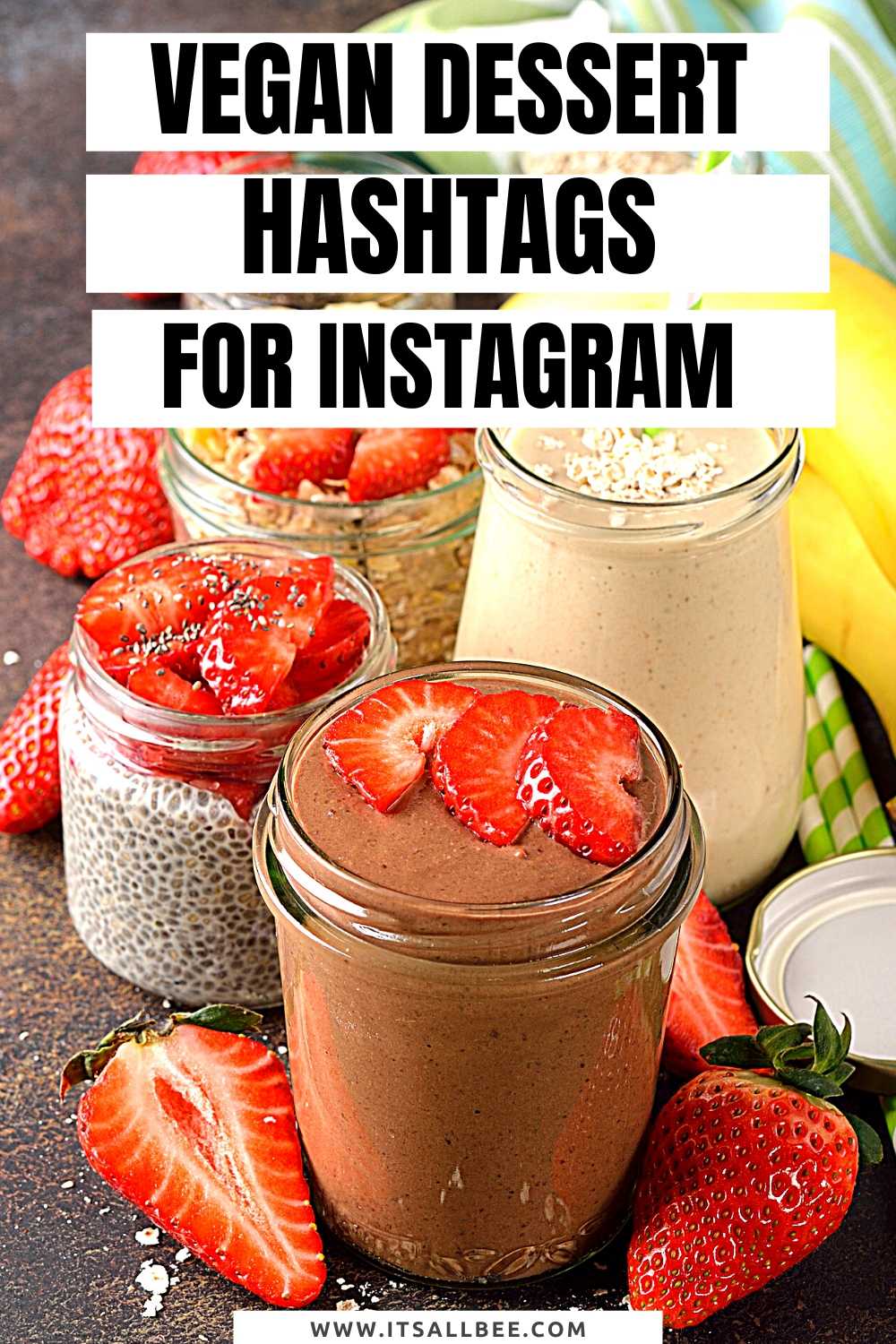 best vegan dessert hashtags