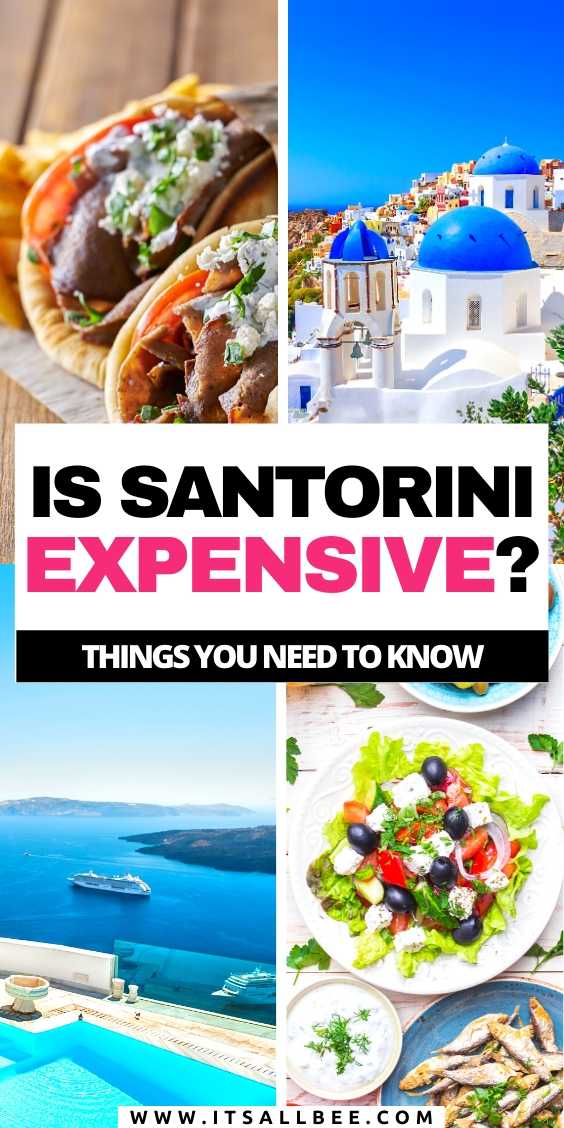 How Expensive Is Santorini To Visit? All You Need To Know! Food Prices, Hotels and Transport