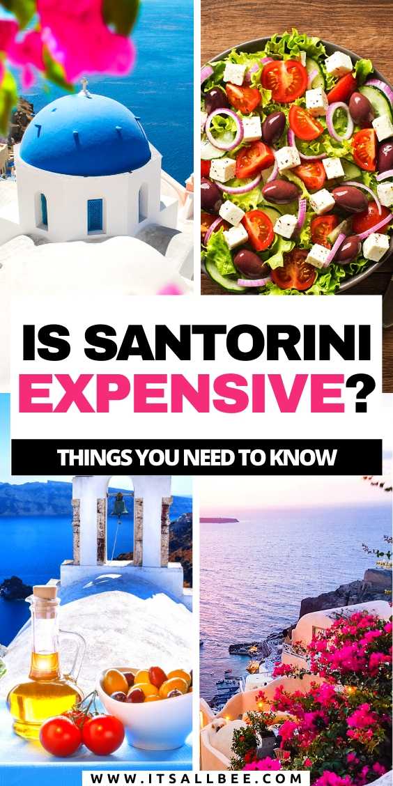 How Expensive Is Santorini To Visit? All You Need To Know! Food Prices, Hotels and Transport