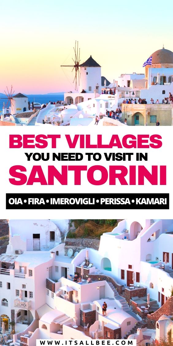 Best Towns And Villages In Santorini