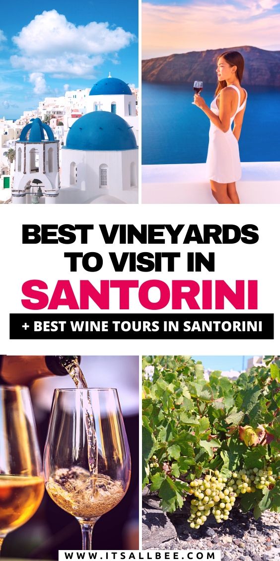 Best vineyards in Santorini | best winery in Santorini | Santorini wineries 