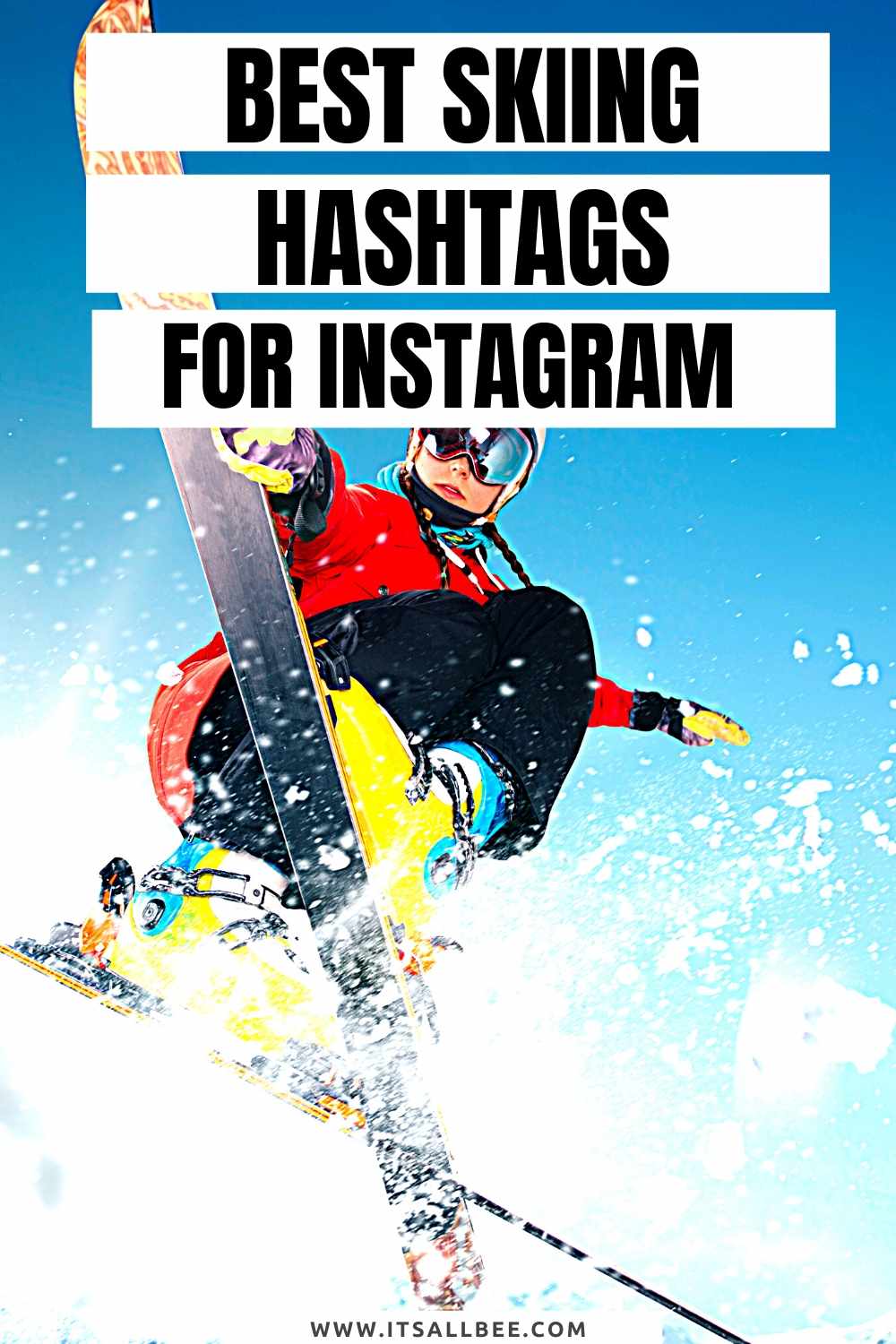 Best Vacation Hashtags For Instagram - skiing - beach - winter - family