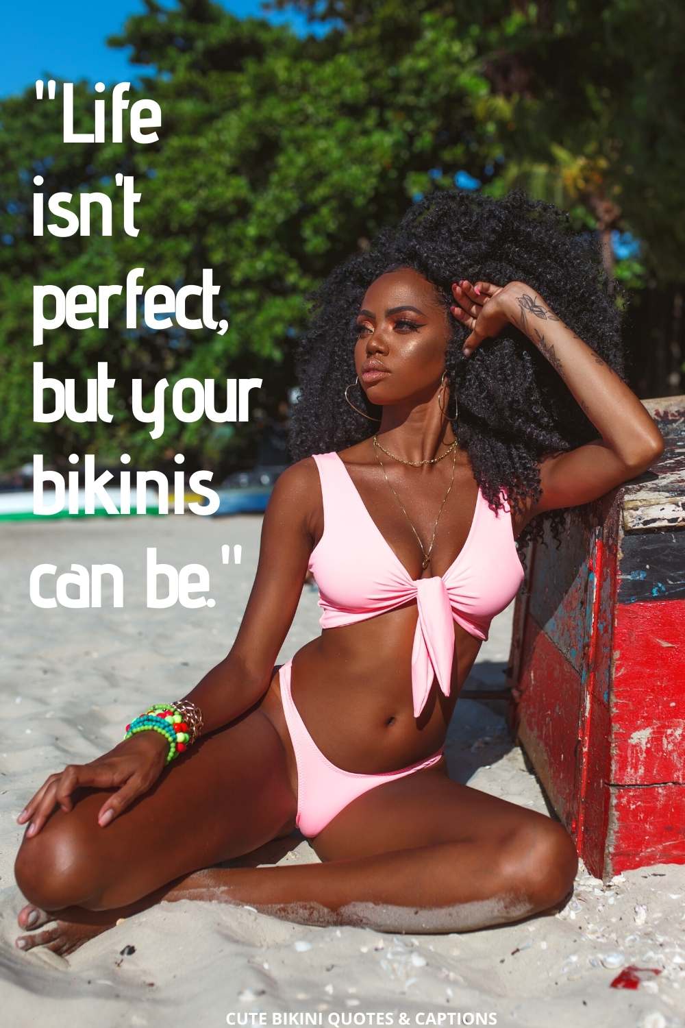 toonhoogte schilder programma Best Bikini Quotes And Captions for Instagram - ItsAllBee | Solo Travel &  Adventure Tips